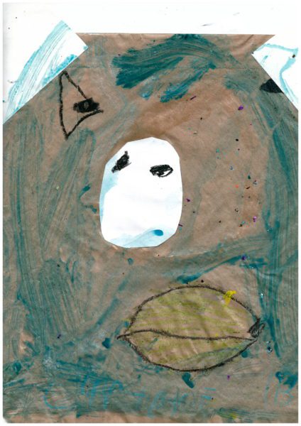 Blue Monster By Carter Aged 6