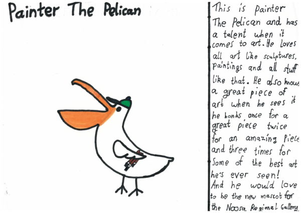 Painter The Pelican By Griffyn Aged 11