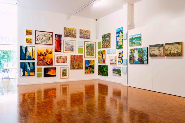 MORE THAN THE SUM OF ITS PARTS installation view, Noosa Regional Gallery, 2023. Photo by Warwick Gow.